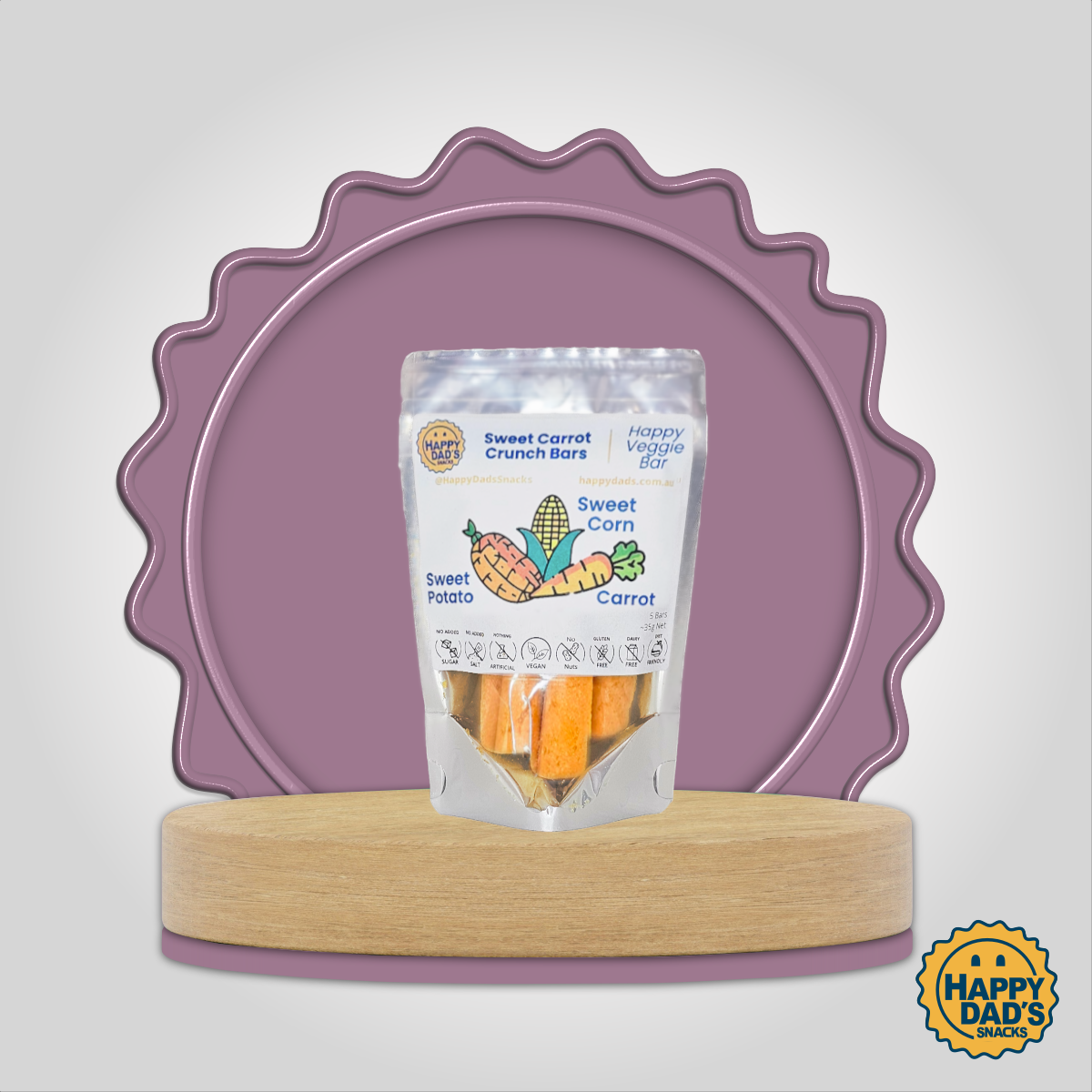 Sweet Carrot Crunch 5 bar Product